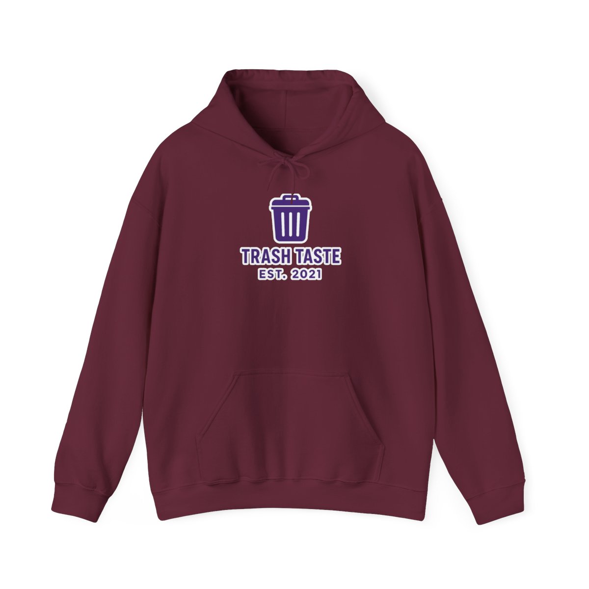 After Dark Shadow Embroidery | Fleece Hoodie, Bold Back Print, Cozy Winter Gift - alternate angle 5, merchandise