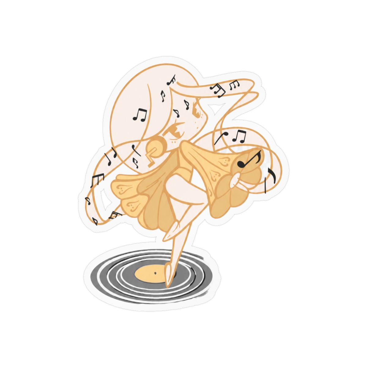 Fun Vinyl Sticker | Cute Laptop Decal - alternate angle 3, merchandise