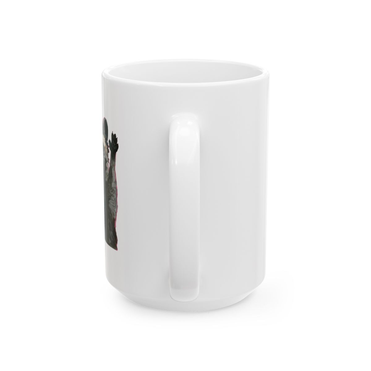Trash Party raccoon mug - alternate angle 5, merchandise