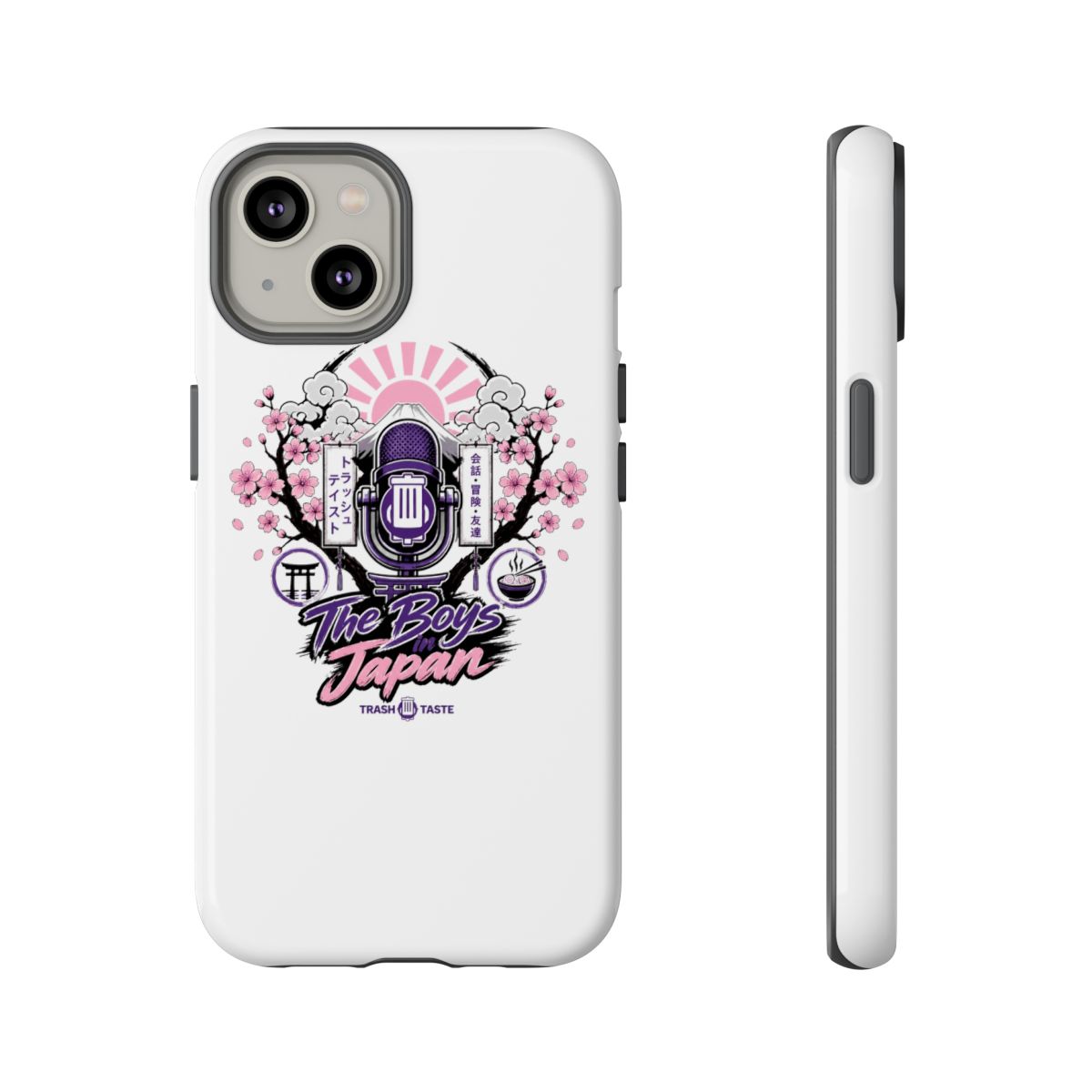 Trash Taste "The Boys in Japan" Phone Case - alternate angle 3, merchandise