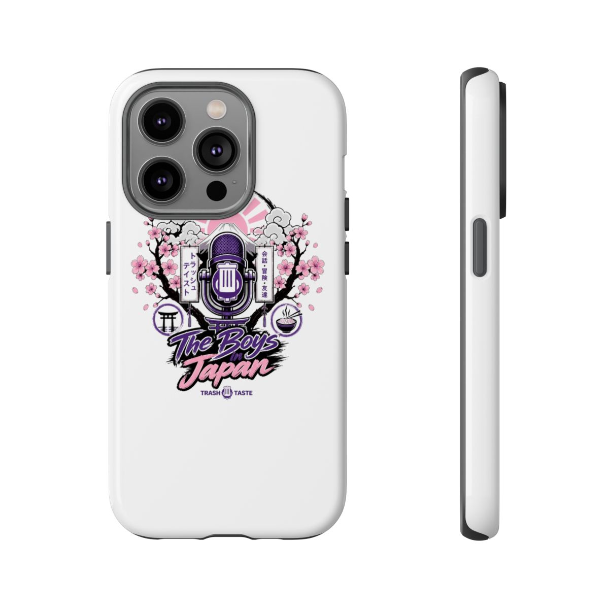 Trash Taste "The Boys in Japan" Phone Case - alternate angle 4, merchandise