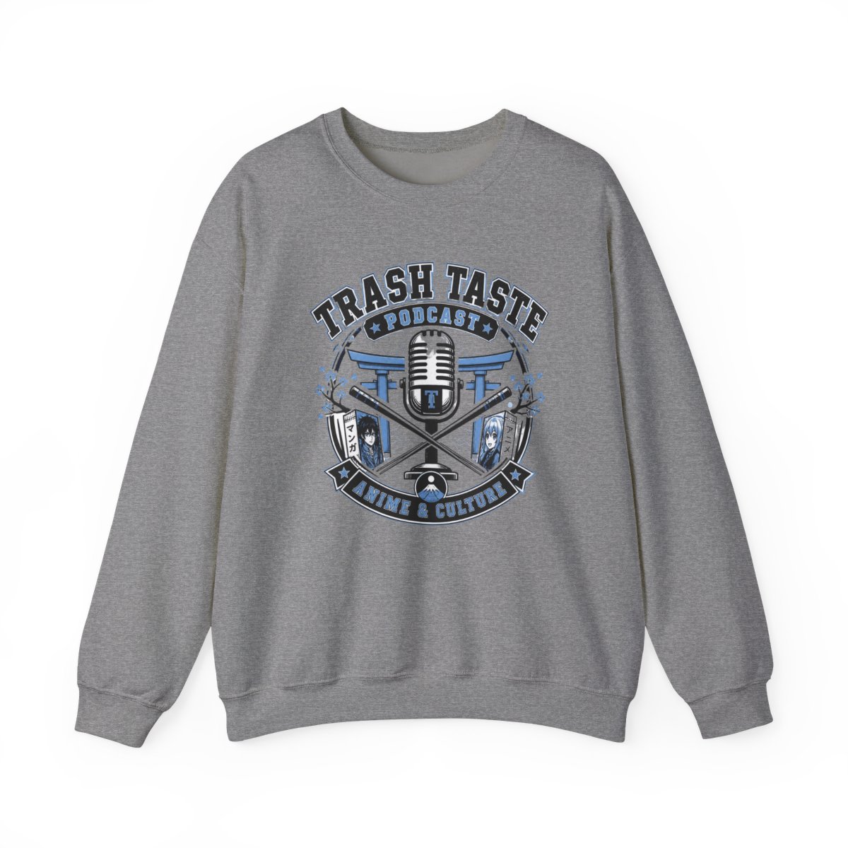 Trash Taste "Trash Taste Podcast" Crewneck - alternate angle 2, merchandise