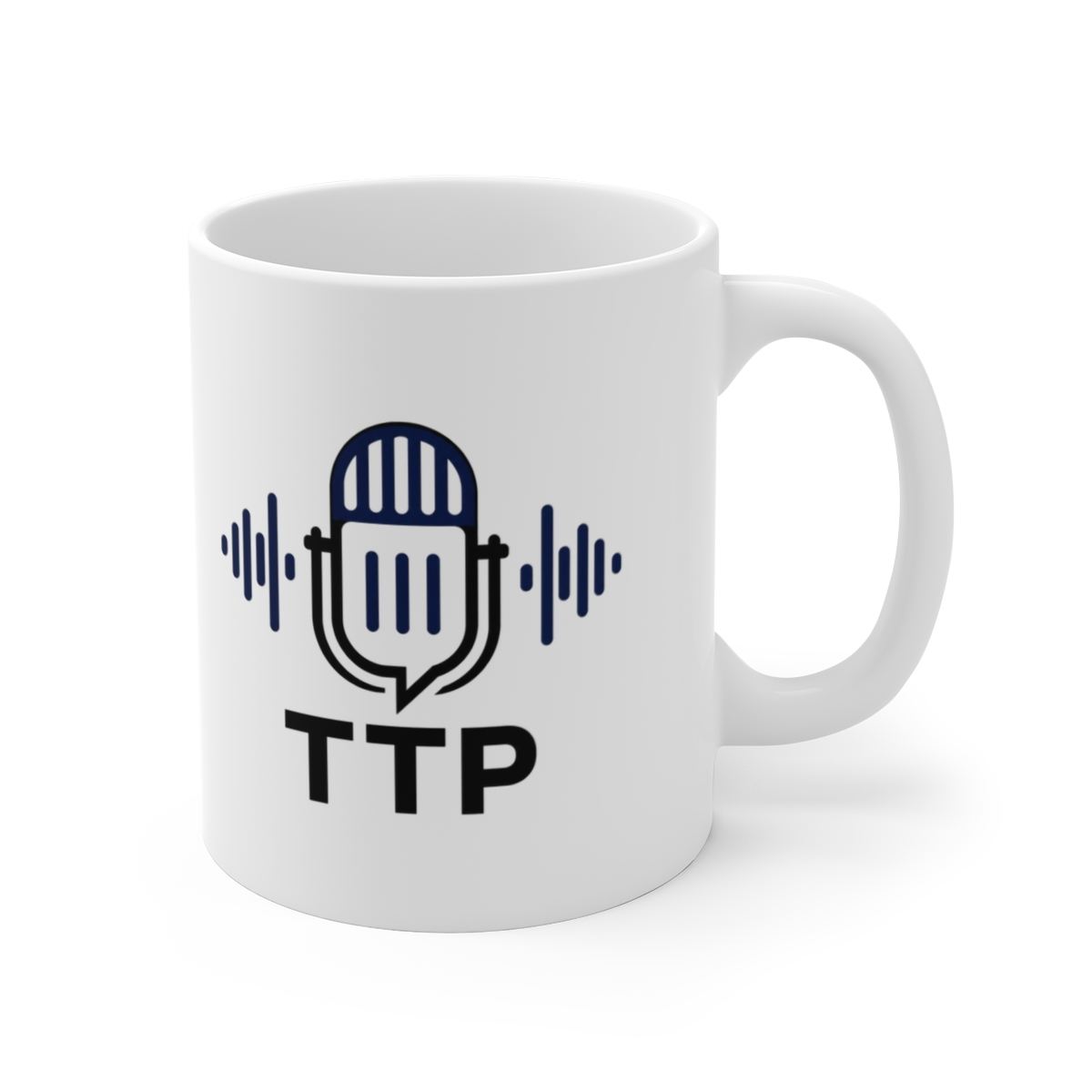 Trash Taste "Design 3" White Mug